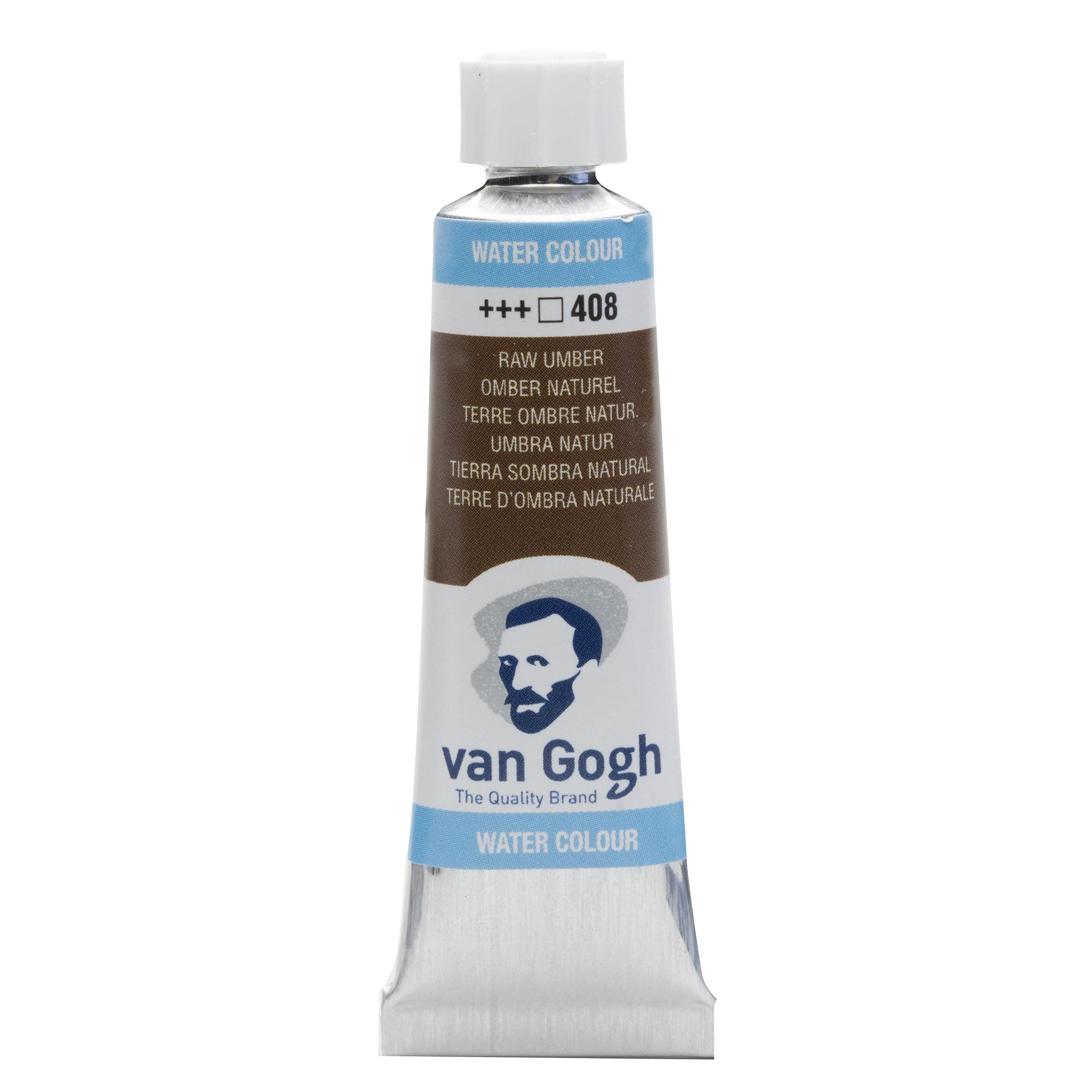 Talens 408 Umbra Natur Van Gogh Water Colour 10Ml Tube Raw Umber