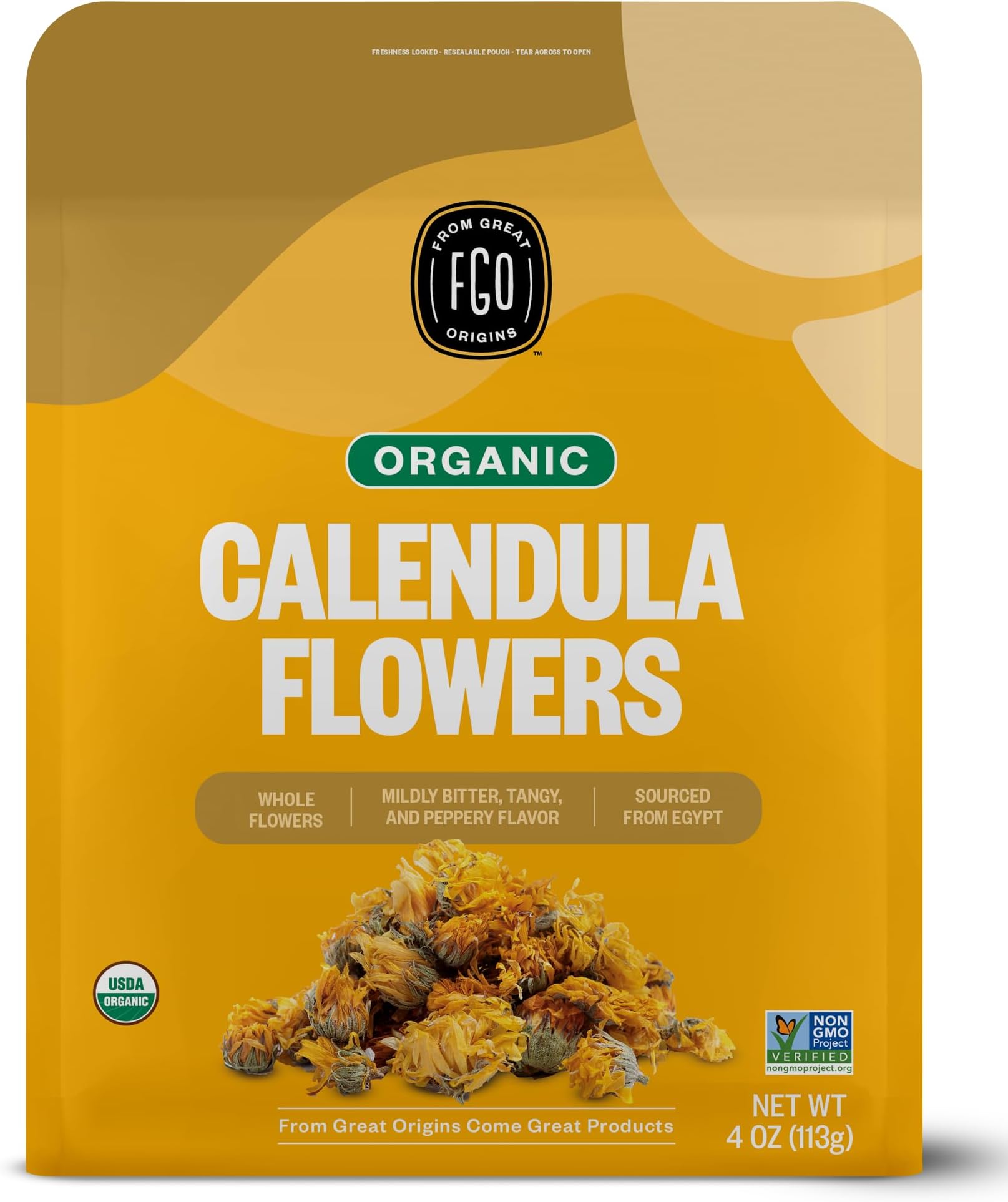 Feel Good Organics Calendula Flower