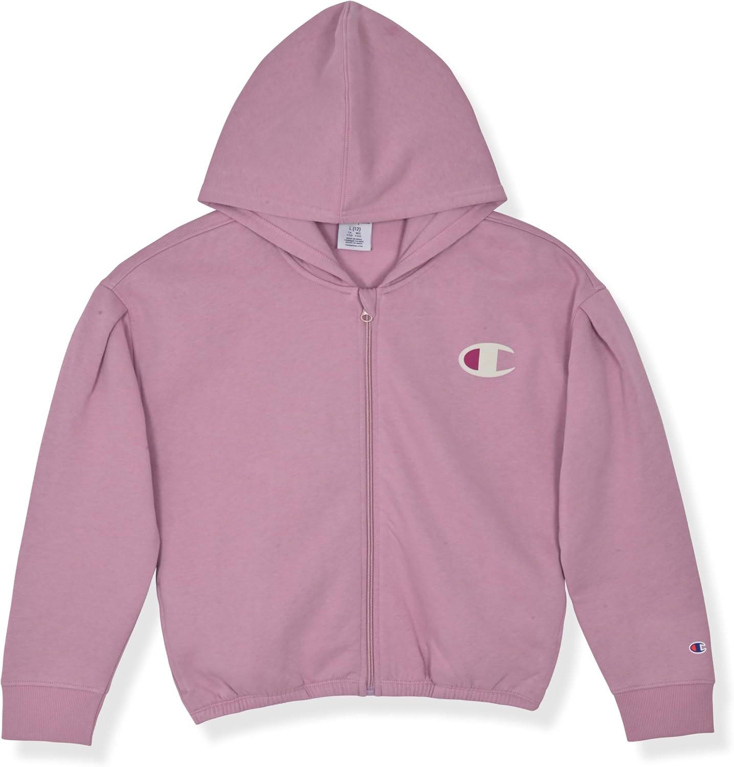 Champion Girls' 3-Piece Clothing Set, Fleece Zip Hoodie, Jogger Pants and T-Shirt, Sizes 2T-16 - Image 2