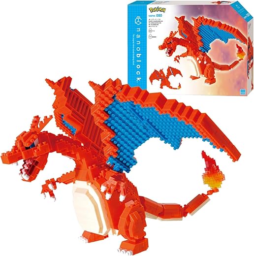 Kawada – Juguete con piezas Nanoblock Charizard Kawada.
