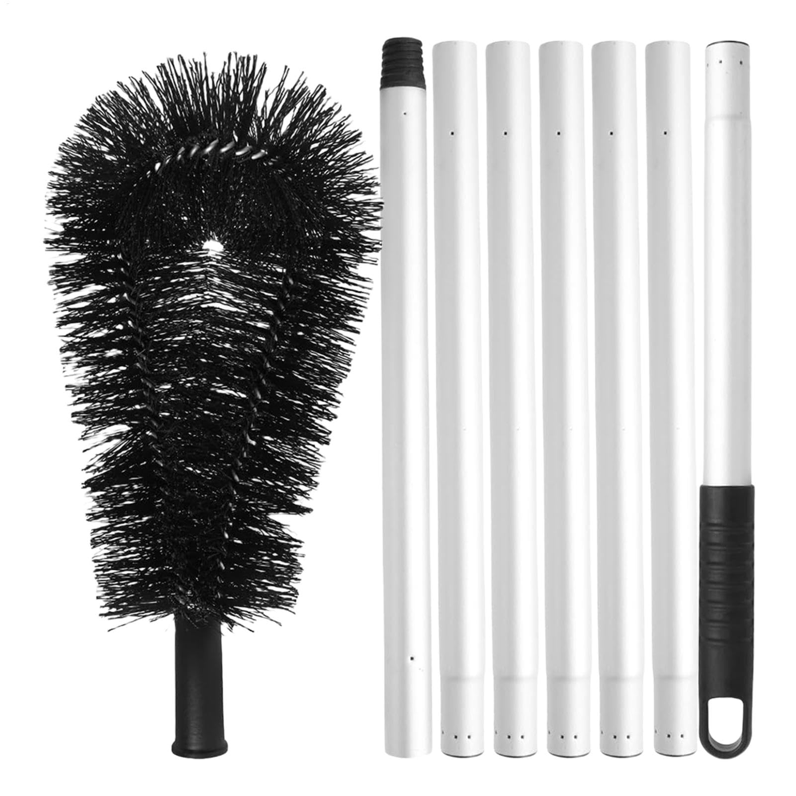 Gouttières propres sans effort grâce à cette brosse portable compacte anti-débris