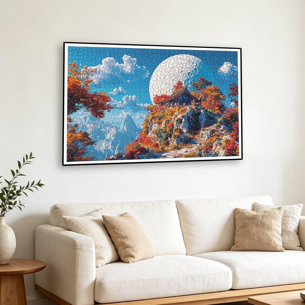 Puzzle 1000 Pezzi, Puzzle Paesaggi per Adulti, Misura: 70x50cm -2566