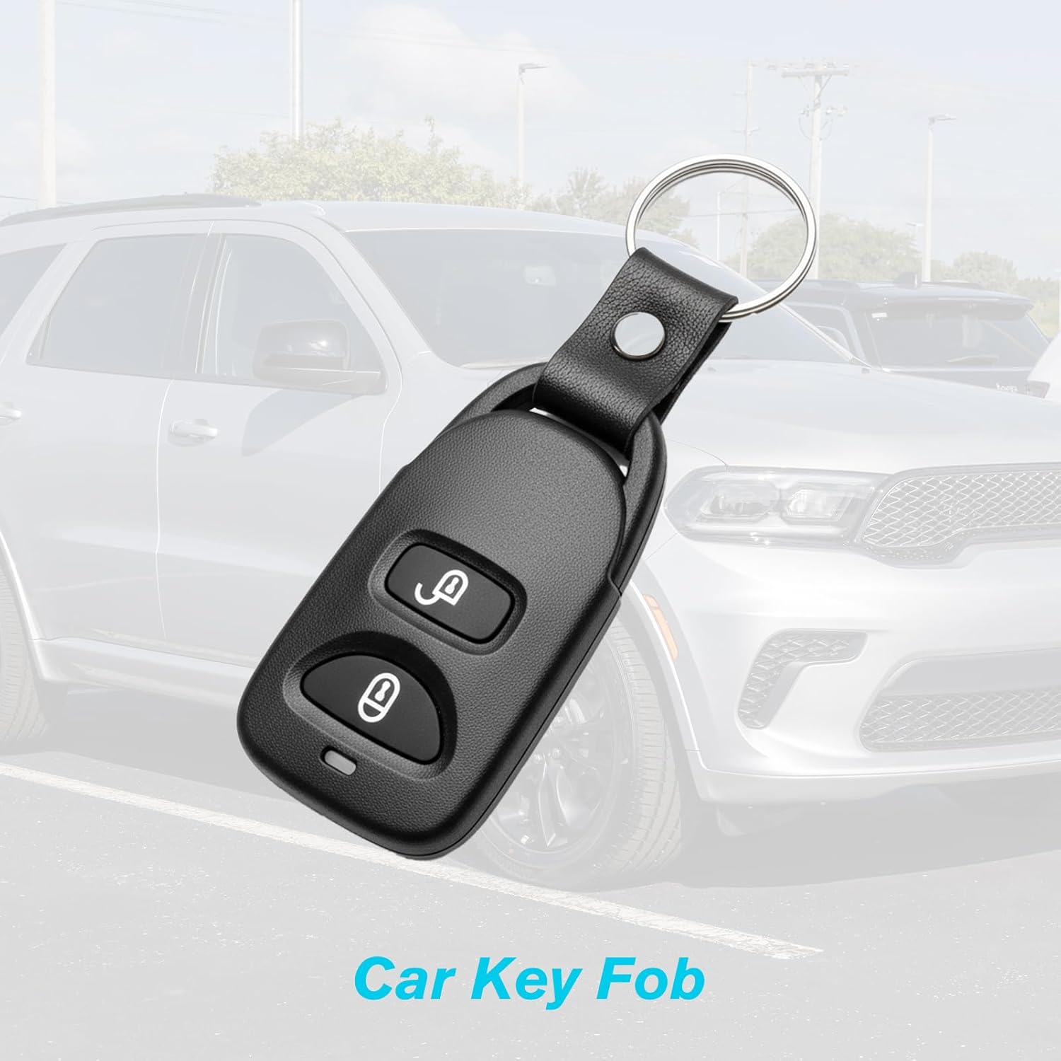 2PCS Car Key Fob Keyless Entry Remote 433MHz 95430-1R300 / 954301R300 for Hyundai Accent 2014-2017 | 3 Buttons