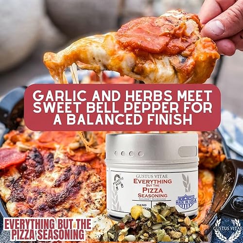 Miniatura 5 de Everything But the Pizza Seasoning | Todo natural | Sin OMG | 1.0 oz (28 g) | Mezcla de especias gourmet | Lote pequeño | Masaje artesanal | Paquete