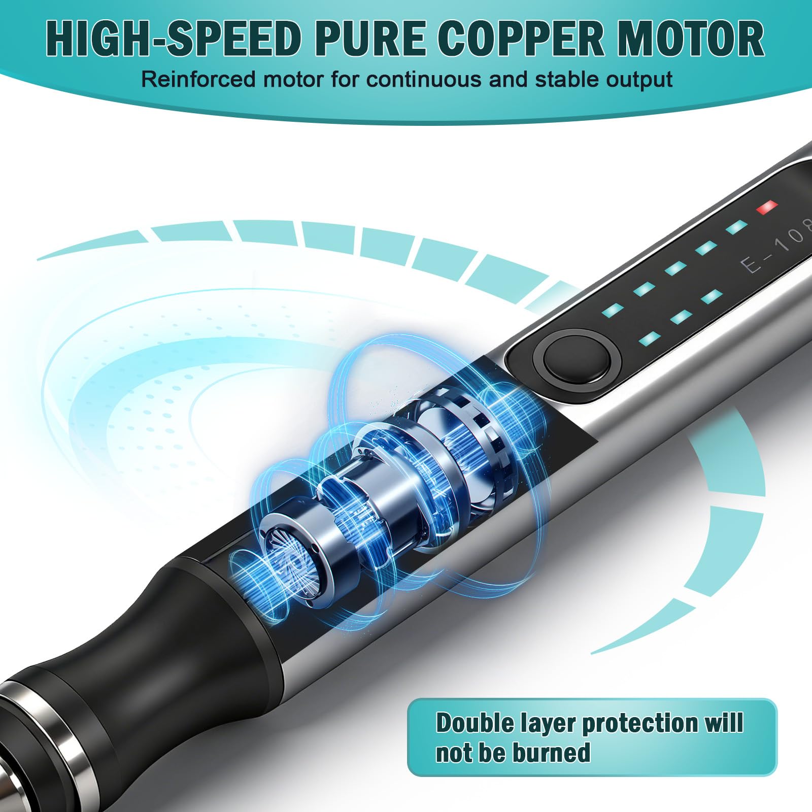 Elektrischer Gravierstift mit 37 Bits, Mini Gravierstift 3-Gang-Regler USB-aufladbare Multifunktions-Graviermaschine für Schmuck,Glas, Keramik, Kunststoff, Leder,Ideal für DIY,Hobbyist