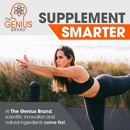 Miniatura 6 de Genius BCAA en polvo - Aminoácidos nootrópicos y bebida de recuperación muscular  BCAA de energía vegana natural para mujeres y hombres pre intra y