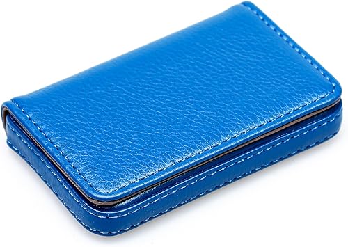 Miniatura 5 de Cartera con bloqueo de interferencia de radiofrecuencia, tarjetero de cuero minimalista para tarjetas de crédito comerciales, con cierre magnético,