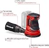 Einhell Cordless Eccentric Sanding TE-RS 18 Li-Solo Power X-Change (Including Lithium-Ion, Cycle Electronics, Velcro Tape, 1x P80 sandwich, Battery and Charger Not Included) - 4462010