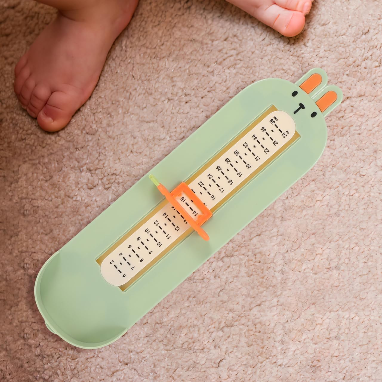 minkissy Dispositif De Mesure Des Pieds Pour Enfants Règle Ajustable Outil De Mesure Pied Enfant Taille Française Chaussures Bébé Garçon Fille À Domicile