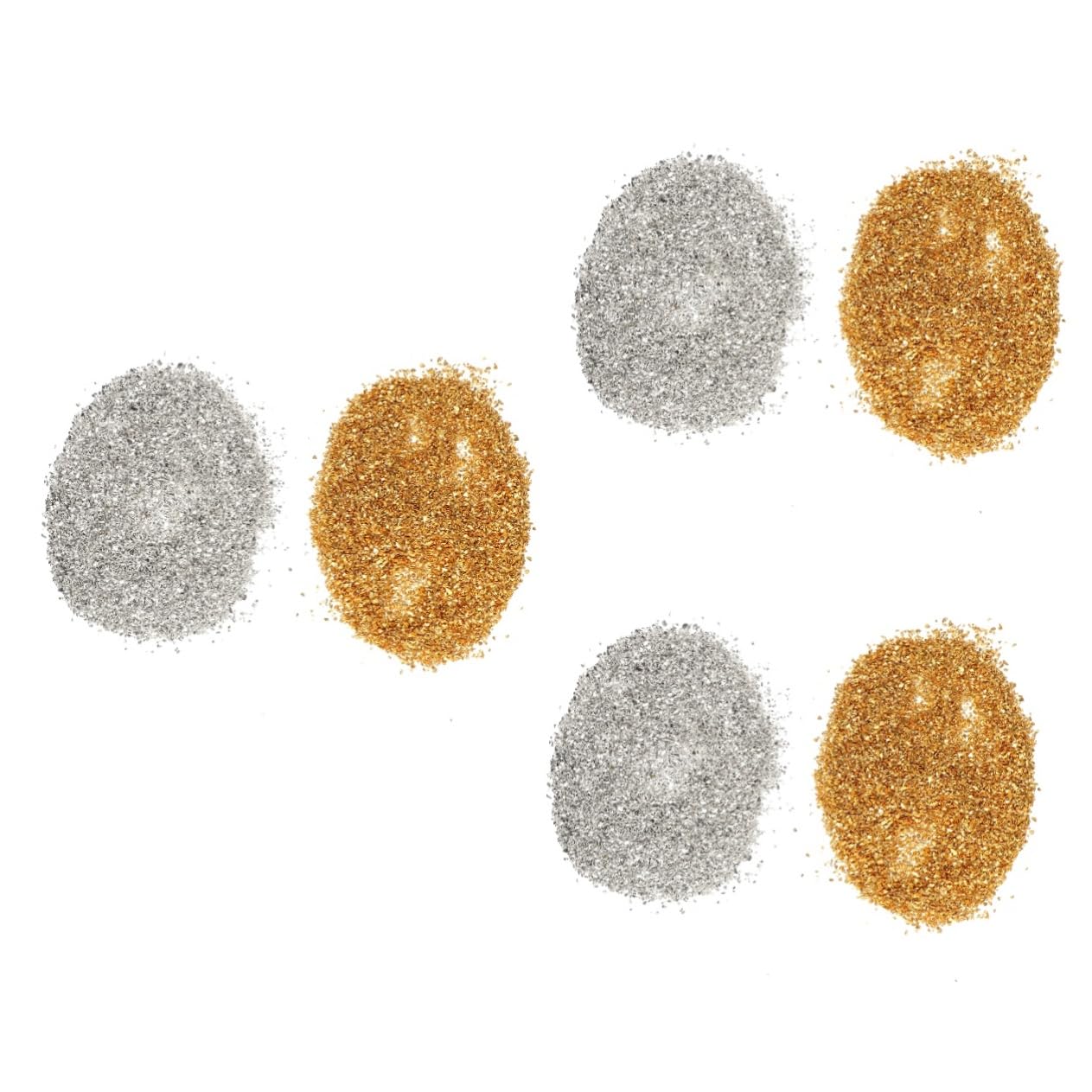 3 set di vetro for unghie Ghiaia Prodotti decorativi in ​​vetro frantumato Decorazioni for nail art Paillettes for il viso Occhi Grosso vetro glitterato Schegge irregolari Flash Accessori in vetro fra