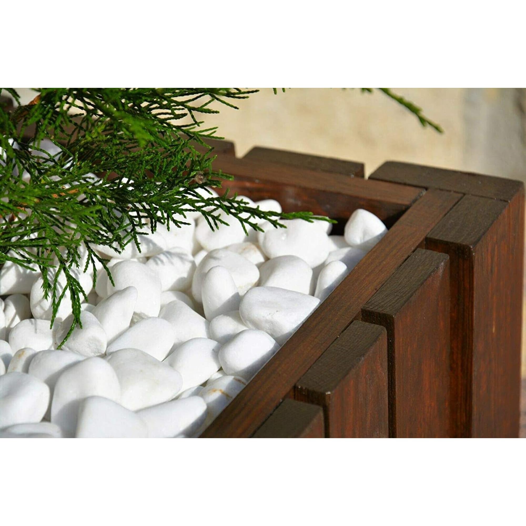 VELLES Pierres Blanches Galets Pierres Décoratives Gravier Pierres Décoratives pour Aquarium pour Travaux Manuels Gravier Décoratif Pierres de Jardin Grandes Pierres Pierre Décorative de Jardin Blanc