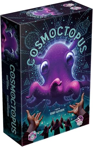 Cosmoctopus - Juego de mesa de construcción de motores, juego de estrategia para reunión de tentáculos, divertido juego familiar para niños y