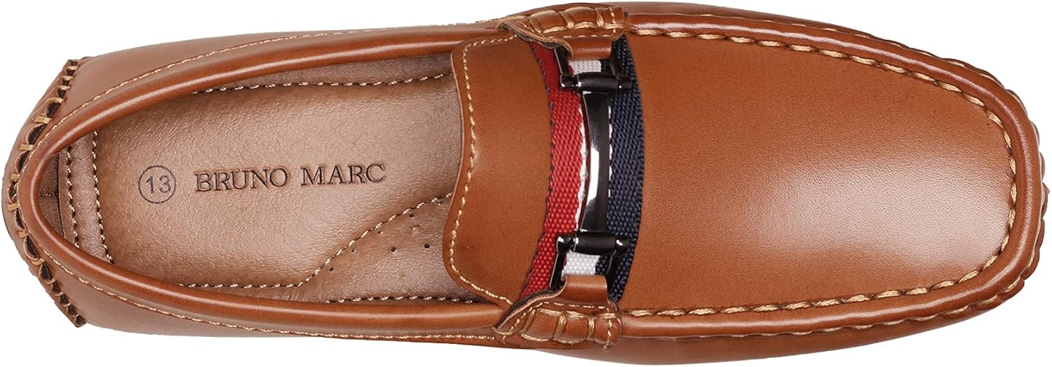 Bruno Marc Boy's Loafer Slip-On Dress Shoes - Image 4