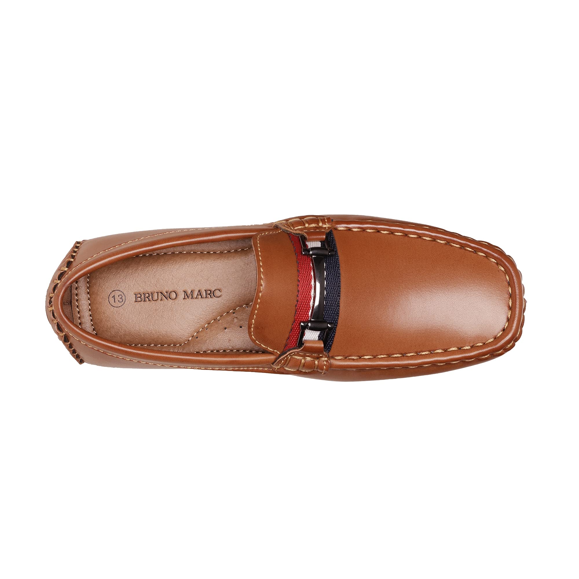 Bruno Marc Mocassins pour Enfants Confortable Chaussures Plates Respirantes et Légères Mocassin Flexible aux Garçons et Filles pour Marcher Courir SBLS218K