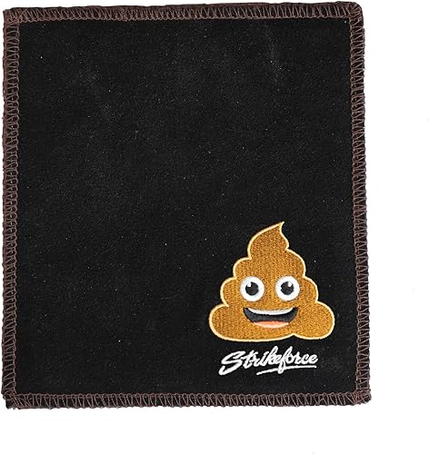 KR Strikeforce Shammy Leather Pad - Emoji Poo Happens