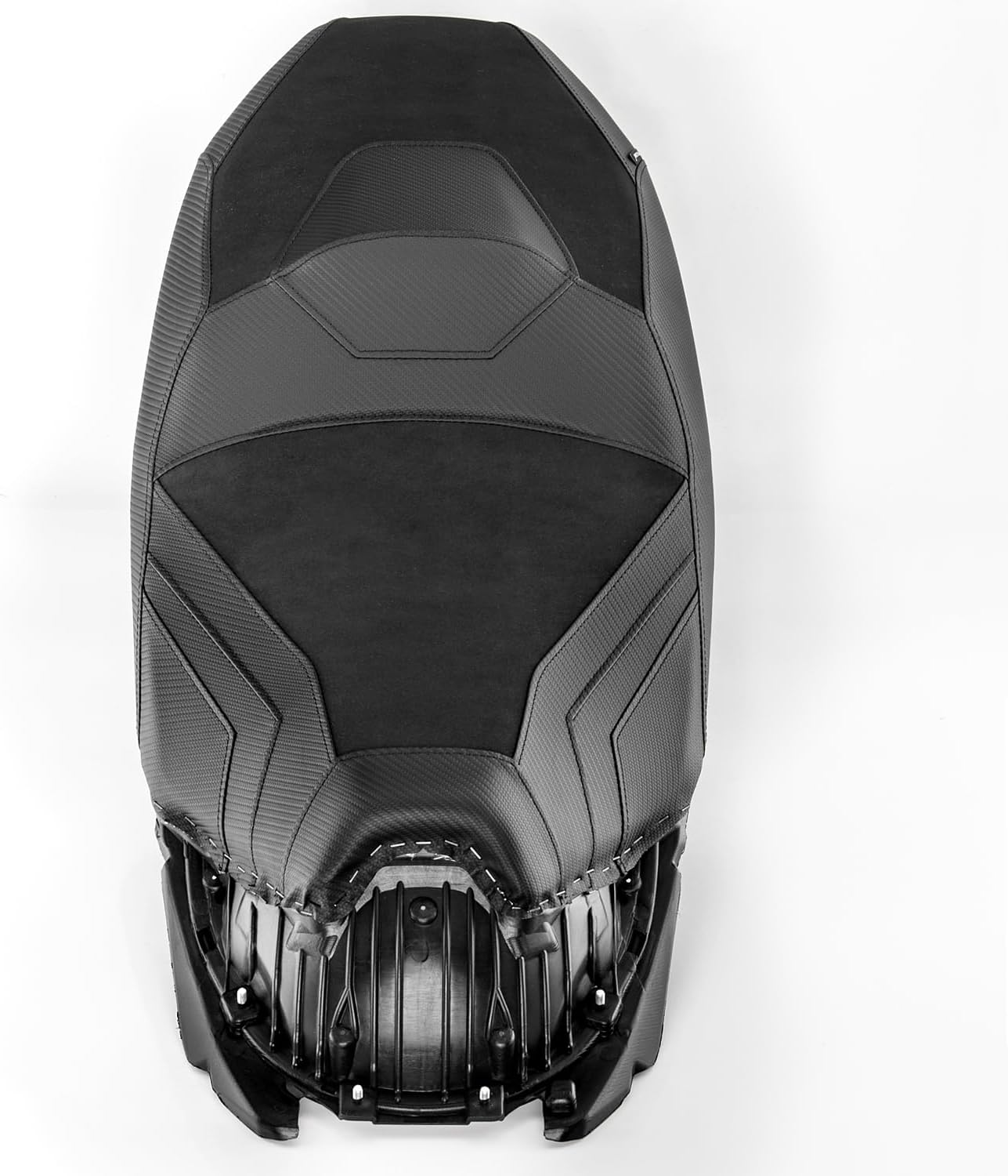 Motorcycle Complete Seat One-Piece Fit for ADV 350 ADV350 2022 2023 2024 2025 2026 Driver Passenger Pillion Pressure Relief Cushio, Black