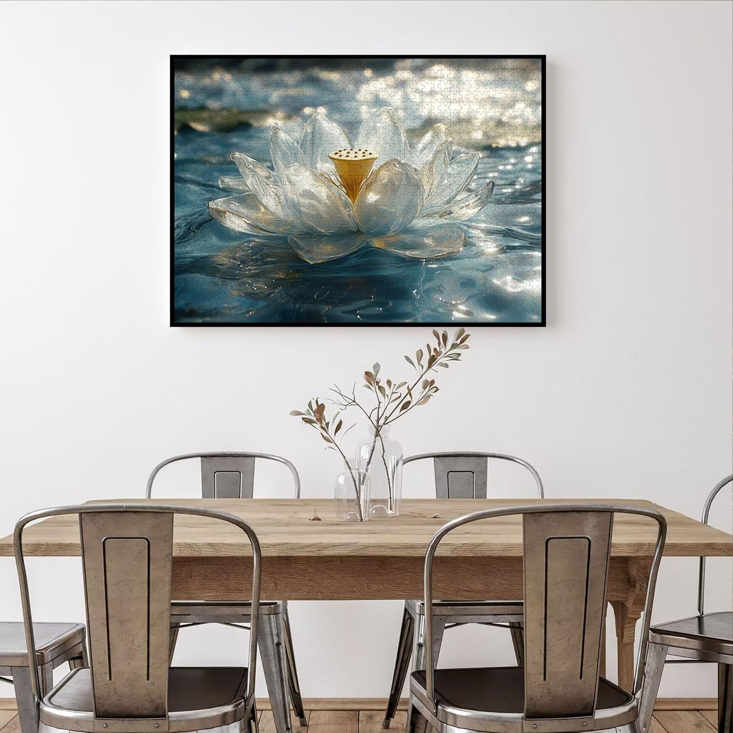 Puzzle 4000 Pezzi astratto Puzzle Classici per Gioco Familiare, n-47 | Impossibile Puzzles, Intrattenimento Creativo, Rilassamento e Intelligence, Regalo per Amore e Amico, Decorazioni Casa, Lotus