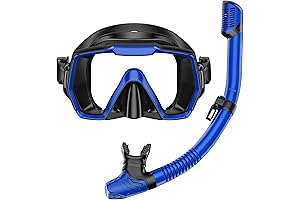 Snorkel Set Adults with Swimming Face Mask