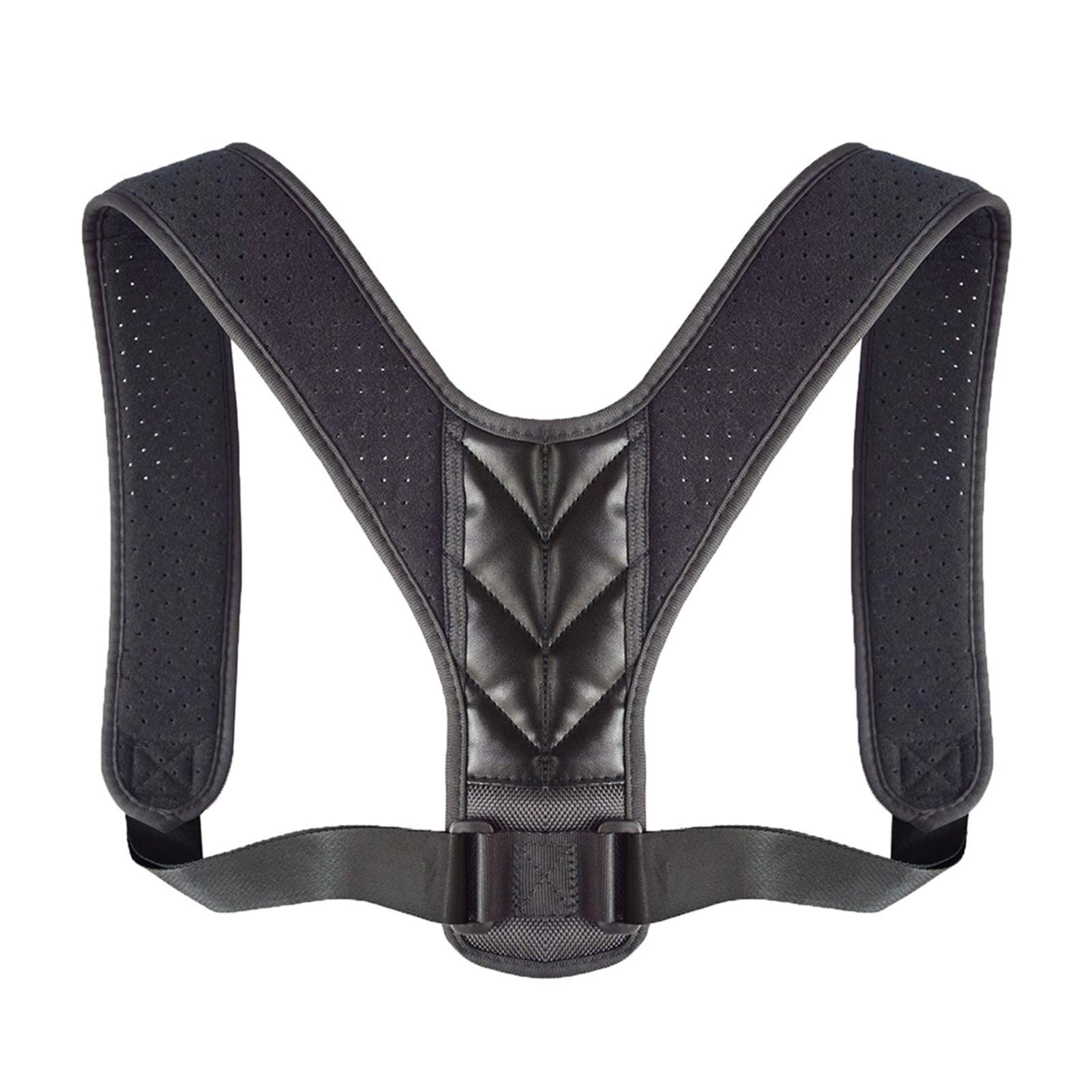 Cinturón Corrector de Postura de Espalda Ajustable físico para clavícula, Columna Vertebral, Hombres, Mujeres, Oficina en casa, corrección de Postura del Hombro Superior (Color: B, tamaño: pequeño) 1