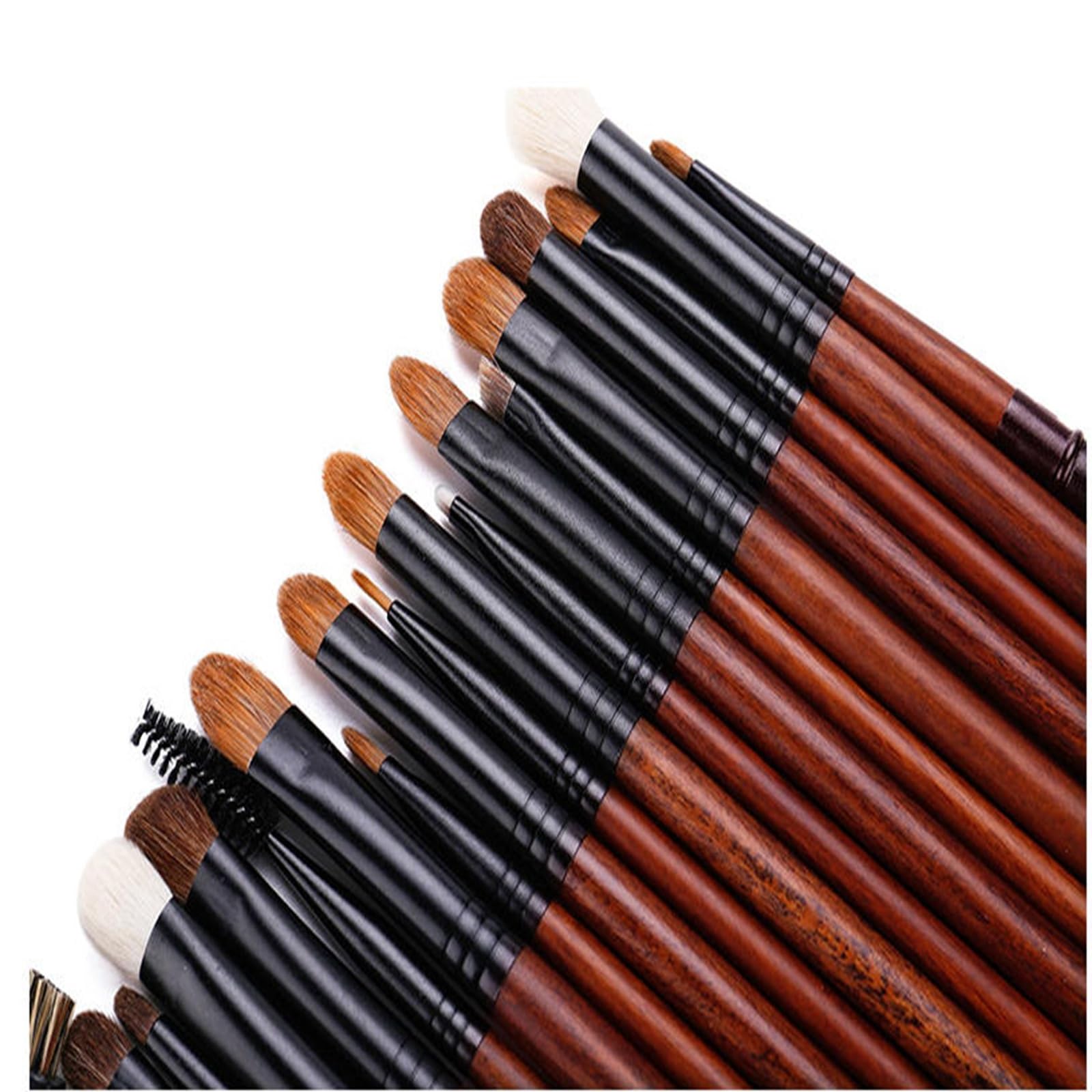 Make-up Pinsel Set 26-tlg. Make-up-Pinsel, komplettes Paket aus weichem Haar, Puder, Lidschatten Professional
