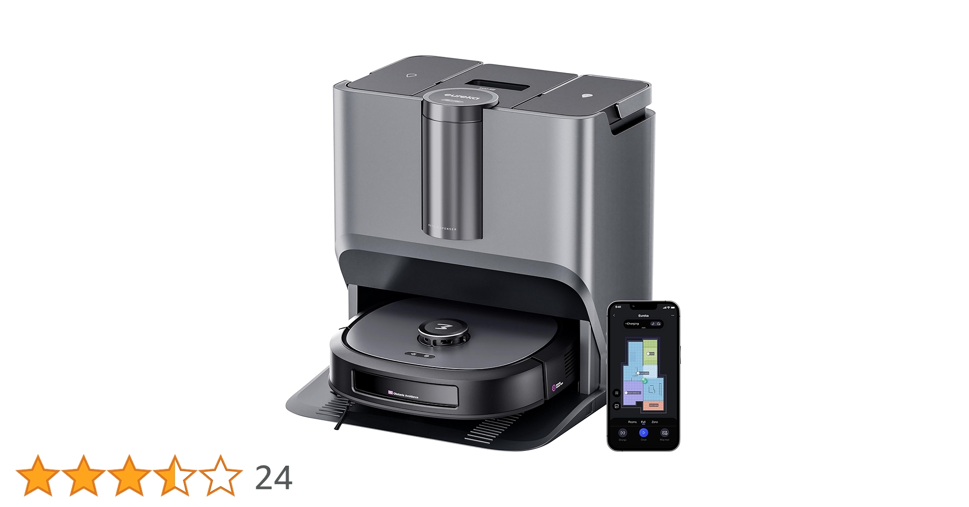 Amazon | EUREKA（ユーリカ） J20 ロボット掃除機 8000pa強力