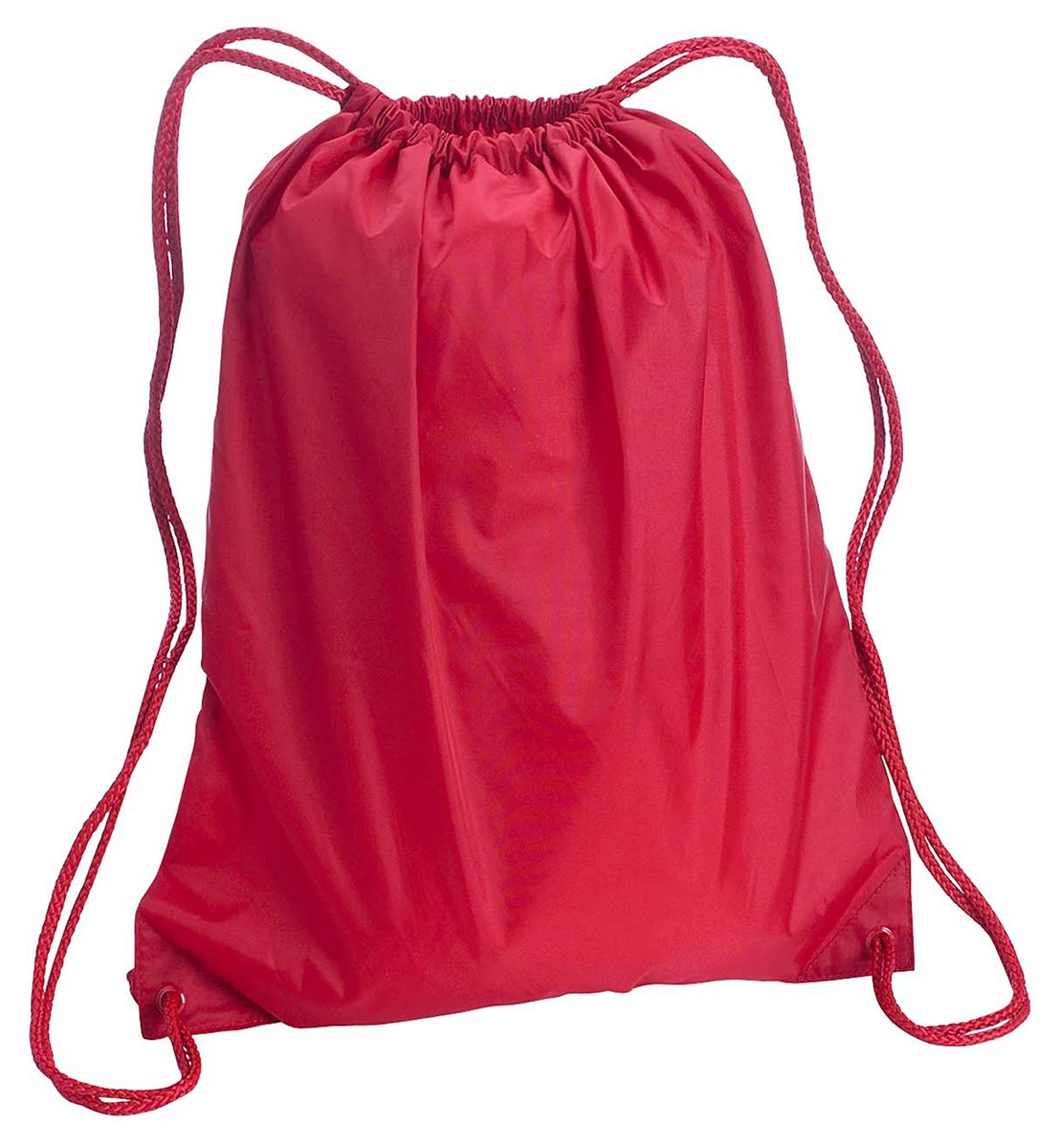 Large Drawstring Backpack - RED - OS