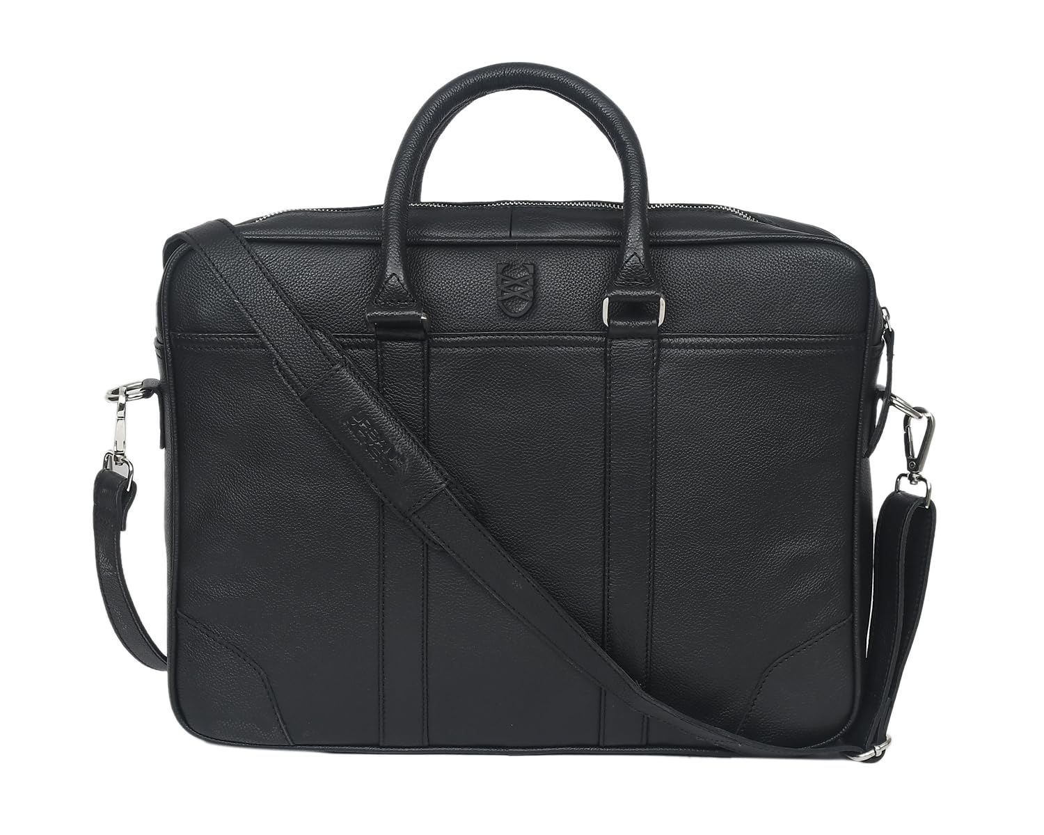 URBAN KICKERS Pure Leather Laptop Bag For Men Office Use|Black Color Shoulder Bag|Ajustable Strap|Genuine Leather Executive Business and Travel Bags|16 Inch Laptop Slim Bag|Unisex Bag (B0D1FWVX49) Amazon Price History, Amazon Price Tracker