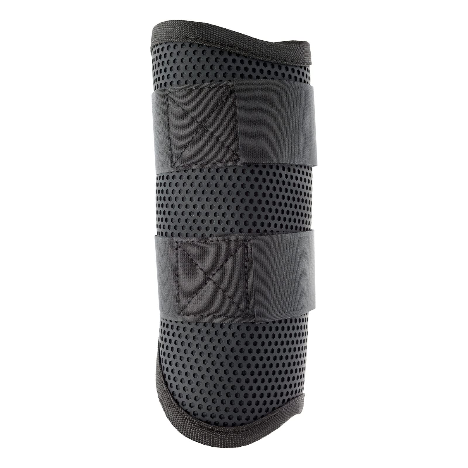 HORZE Impact Flexi Strike Guard Boots - Front - Black - M