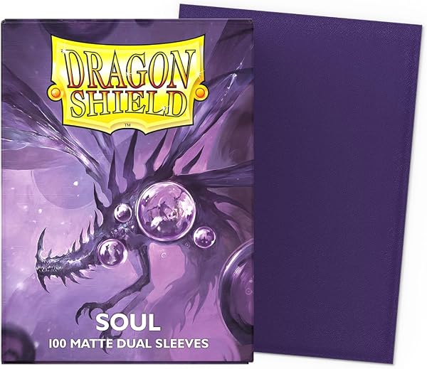 Arcane Tinmen Dragon Shield: Matte – Dual Soul (Metallic Purple) - 2