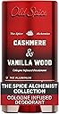 Old Spice Aluminum Free Deodorant for Men, The Spice Alchemist Collection, 24/7 Cologne Infused Scent, No Trade Off Formula, Free of Parabens & Phthalates, Cashmere + Vanilla Wood Scent, 3.0 oz