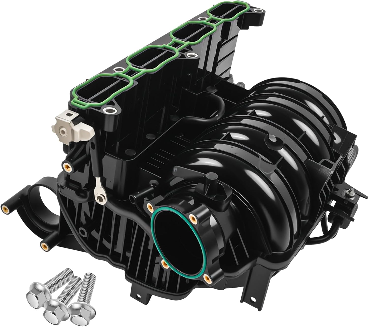 Engine Intake Manifold Compatible with Hyundai Sonata 2015-2019 Tucson 2018-2021 Santa Fe 2019-2020 Santa Fe Sport 2018 Kia Optima Sorento 2016-2020 Sportage 2017-2022 L4 2.4L Replace 283102GGA0