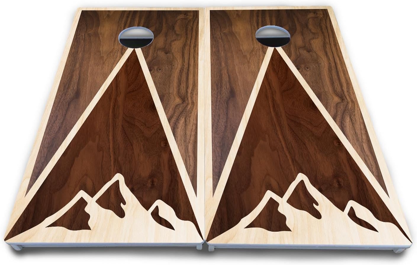 Cornhole Solutions All-Weather Cornhole Boards Set – Regulation 2x4 ft Boards with 8 Bags, UV Printed & UV Clear Coat, Reinforced Folding Legs, Premium Outdoor Game