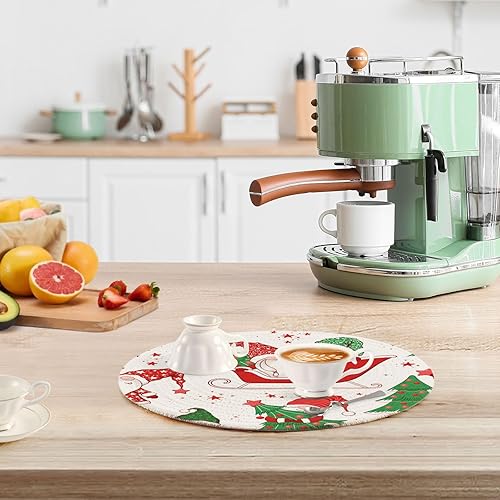 Miniatura 6 de 3 Pcs Pot Holders Trivets Set for Hot Pots and Pans 15in Cotton Thread Weave Heat Resistant Hot Pads for Hot Pot Modern Farmhouse Decor Gnomes