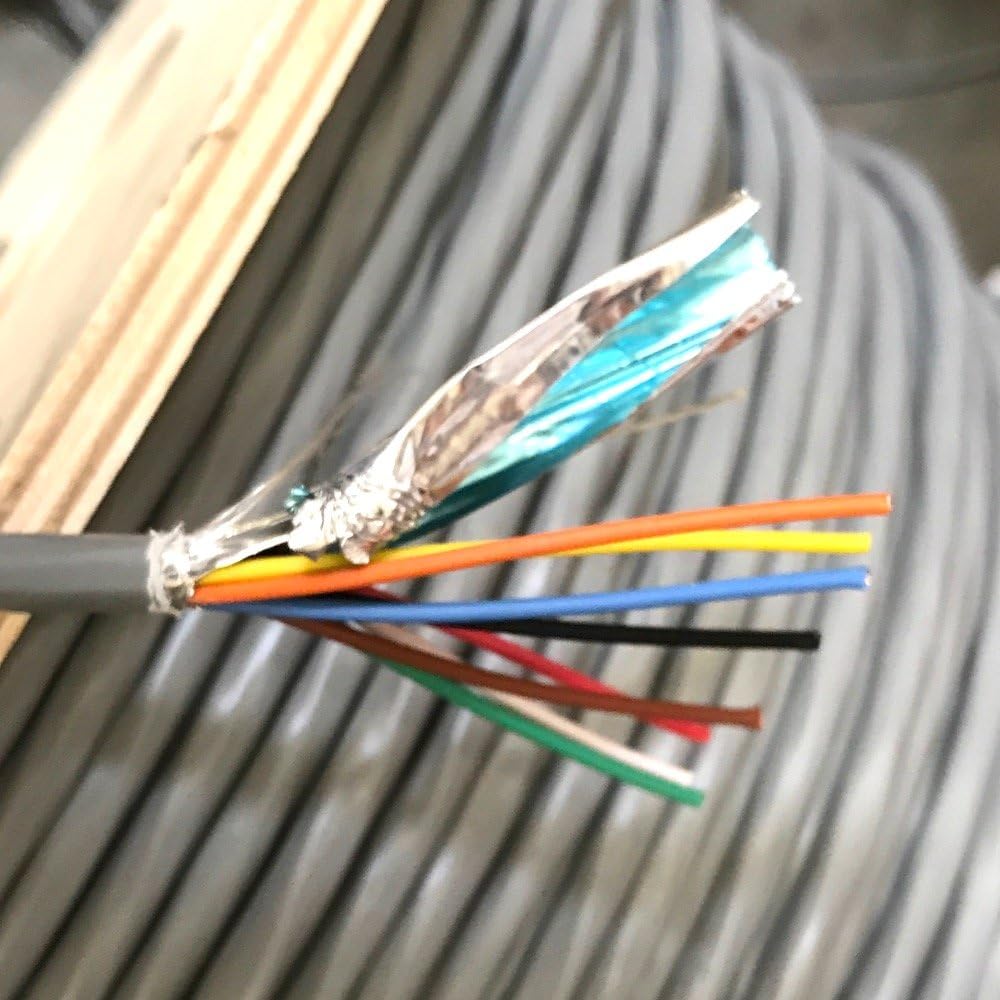 Belden 5306FE 008100 8 Conductor 18 AWG Shielded Cable 100 feet
