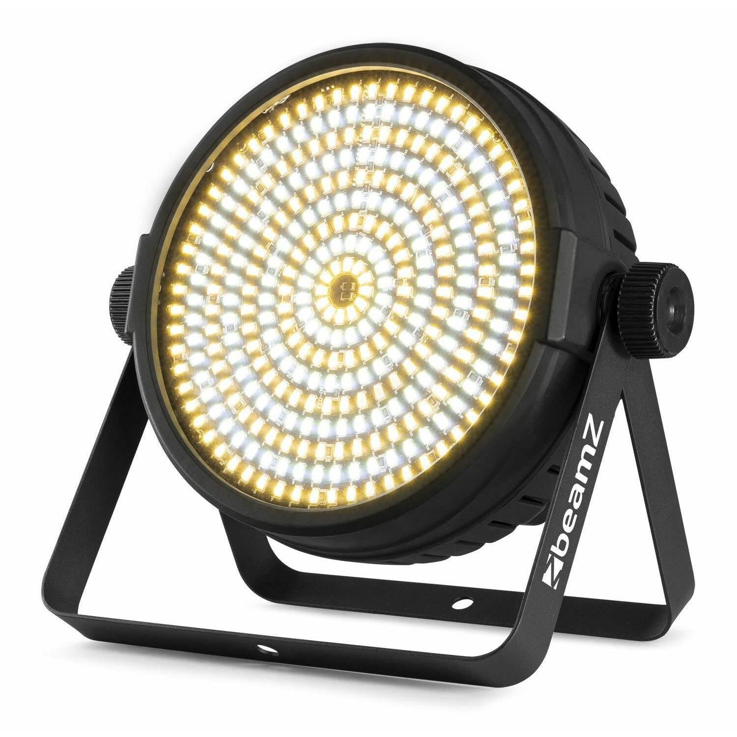 Stroboscoop - BeamZ BT430 stroboscoop lamp - 324 LED's - Warm wit en koud witte LED's - DMX en afstandsbediening (151.341)