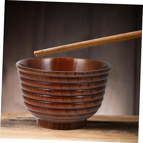 Miniatura 9 de GLEAVI Tazón de madera de flor de cerezo Tazón de pasta Tazón de arroz de madera Tazones de ensalada de madera Tazón de ensalada de pasta Tazón de