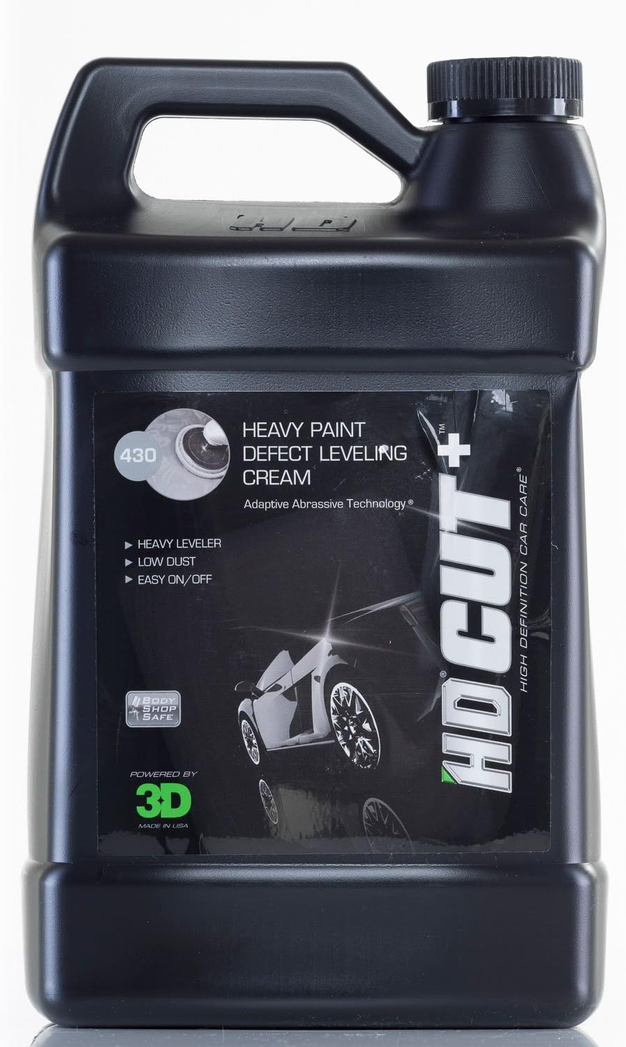 HD Cut Compounding Polish - 1 Gallon | Removes Swirl Marks, Scratches & Haze | Use with Rotary, Dual Action or Force Rotation Polisher | Use on Cars, RVs, Boats & Motorcycles