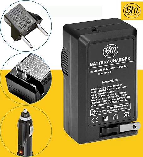 Miniatura 6 de BM Premium Paquete de 2 baterías EN-EL14A y cargador para Nikon D3100, D3200, D3300, D3400, D3500, D5100, D5200, D5300, D5500, D5600, DF, Coolpix