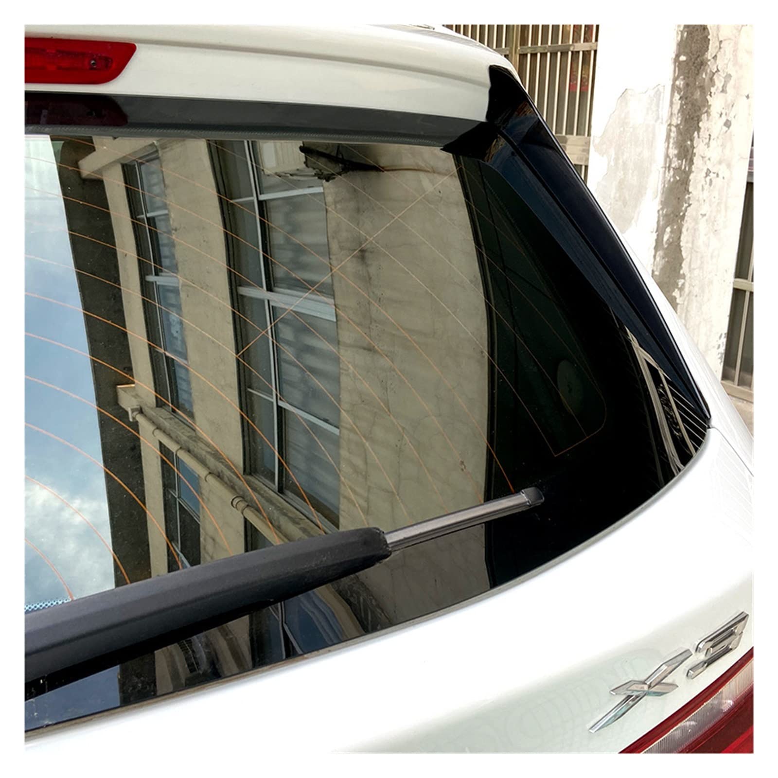 Spoiler Lunotto Posteriore Ala Laterale Cover Splitter ABS
