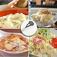Vista 6 de TENTA KITCHEN Good Grips - Trituradora de patatas sólidas de nailon para utensilios de cocina antiadherentes con mango de acero inoxidable