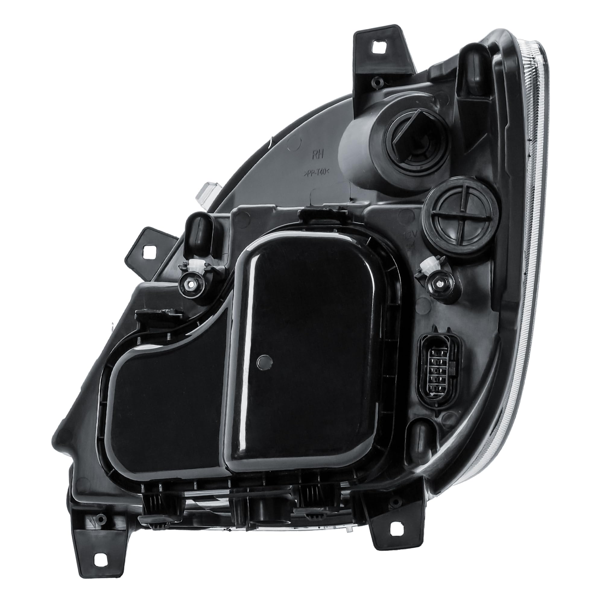 LONGLING Faros delanteros derechos con motor sin antinieblas para Mercedes Sprinter W906 2006-2013