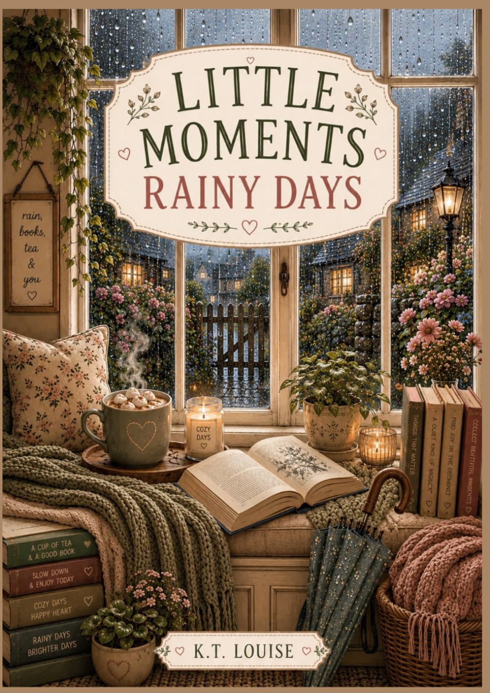 Little Moments: Rainy Days: Colouring Book