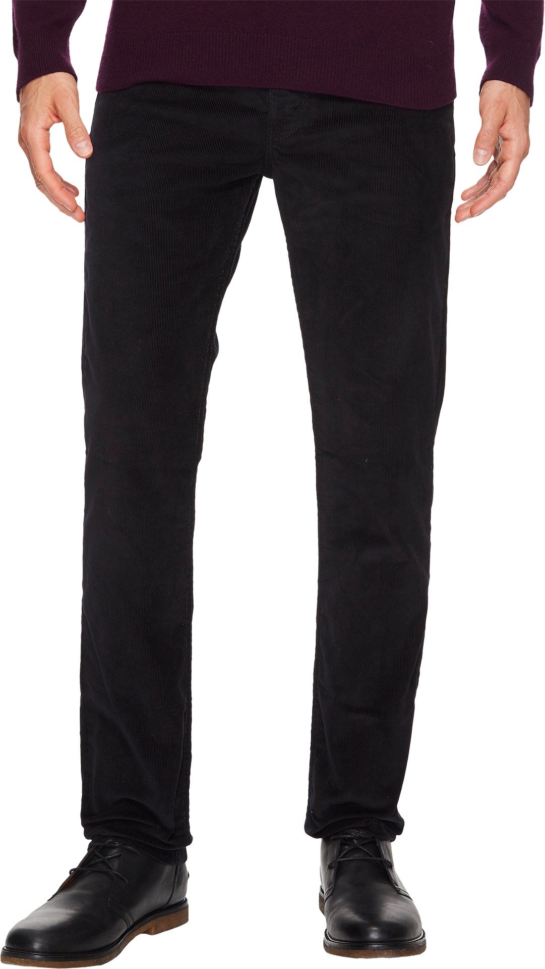 Levi's Men's Made in The USA 511 Slim-Fit Jean, Black-Corduroy Stretch, 34W x 36L