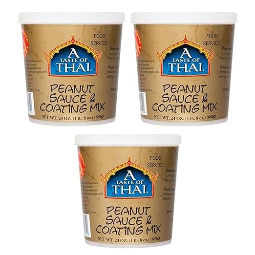 A Taste of Thai Peanut Sauce Mix, 24 Ounce 3 per case. Grocery & Gourmet Food