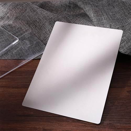 Baofali AZBFUHN-S01M01-TT453X2 2Pcs 8.5X 6Inch Metal Adapter Plate For Die Cutting,Universal Shim Plate Die Cuts Metal Cutting Plate Scrapbooking Tools Metal Plate Adaptor Cutting Machine Metal Shim Metal Adapter Mat thumb #7