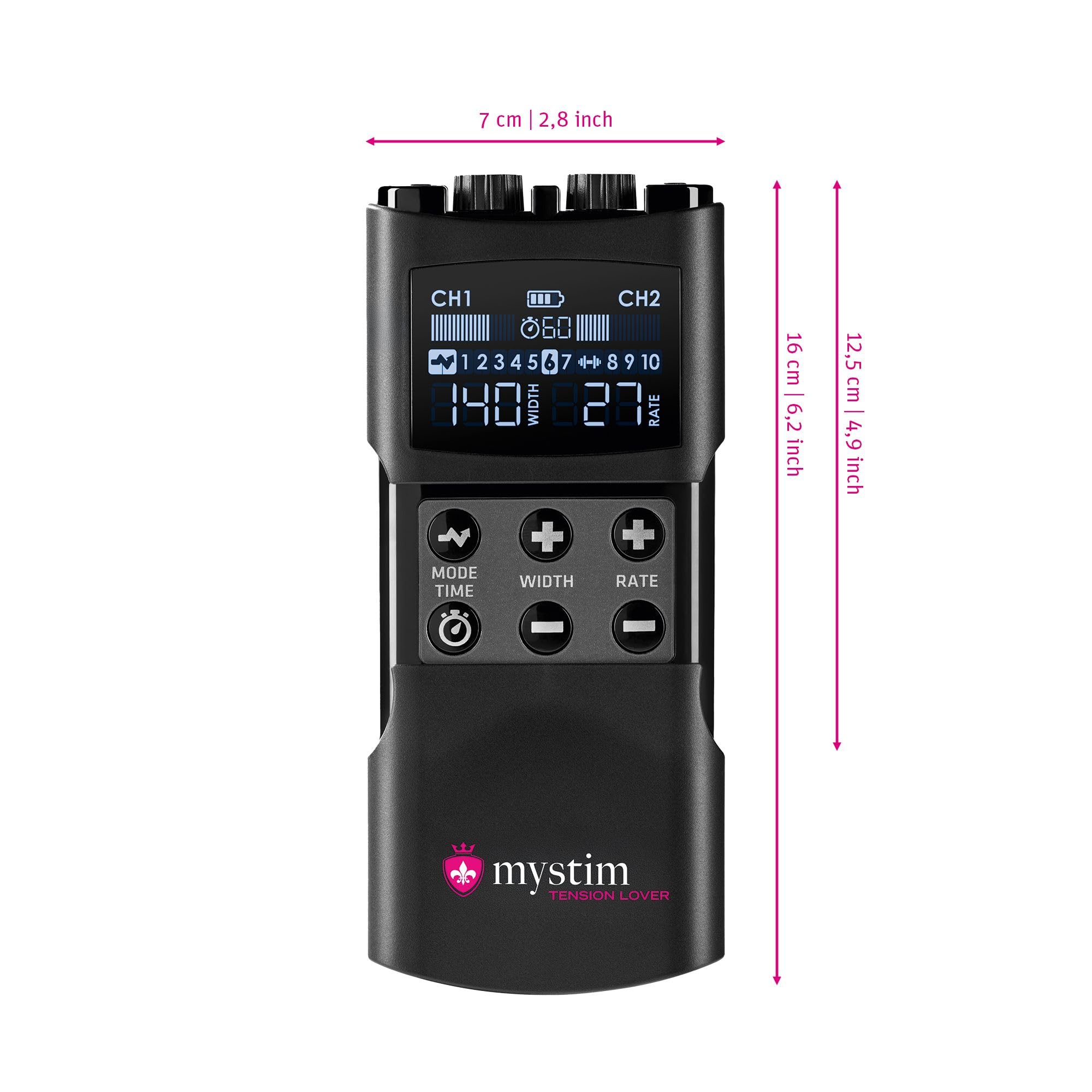 Mystim TENSION LOVER™ 2.0 - Electroestimulador de Mystim Alemania