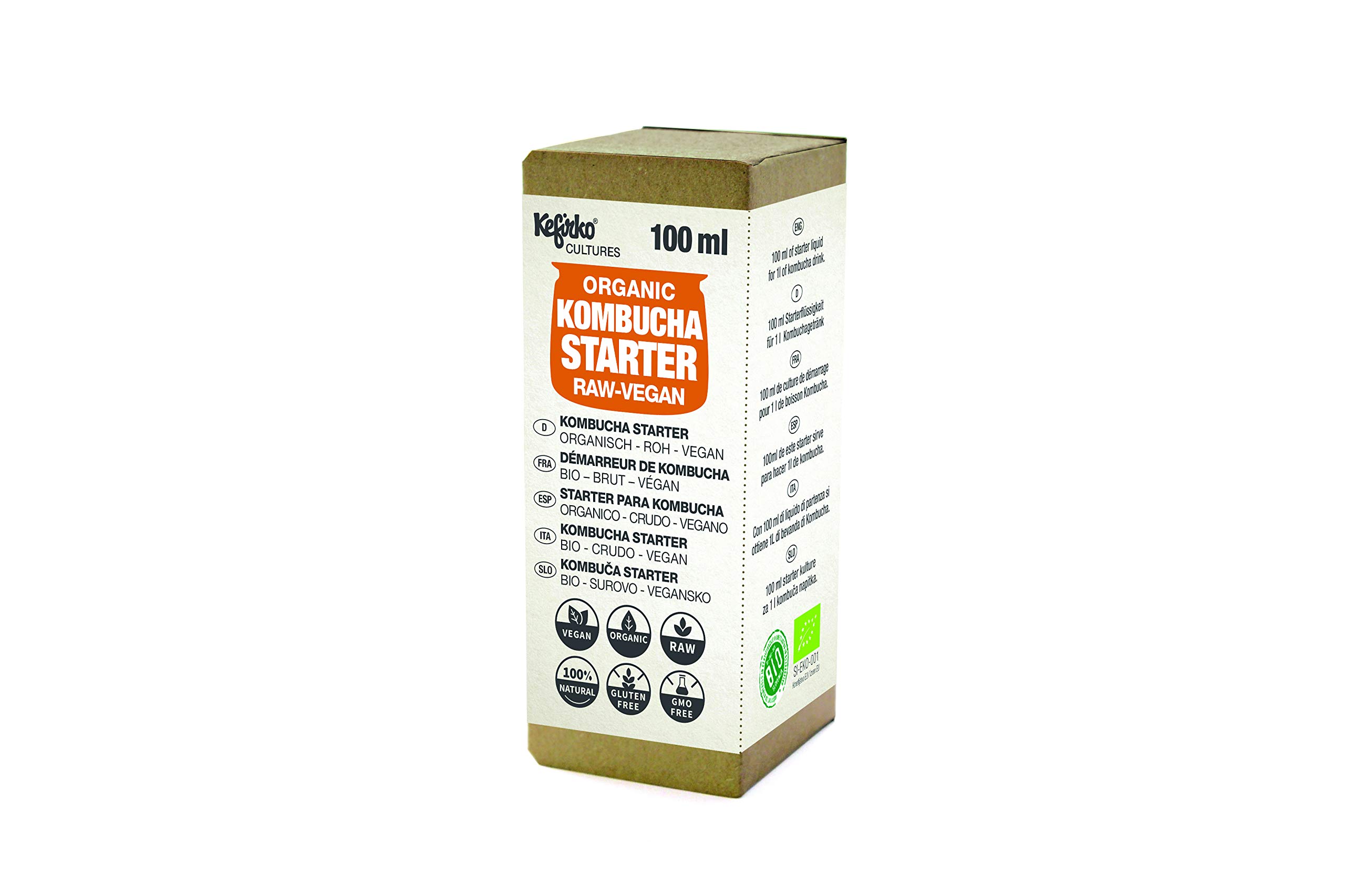 KEFIRKO ORGANIC KOMBUCHA STARTER 100ML