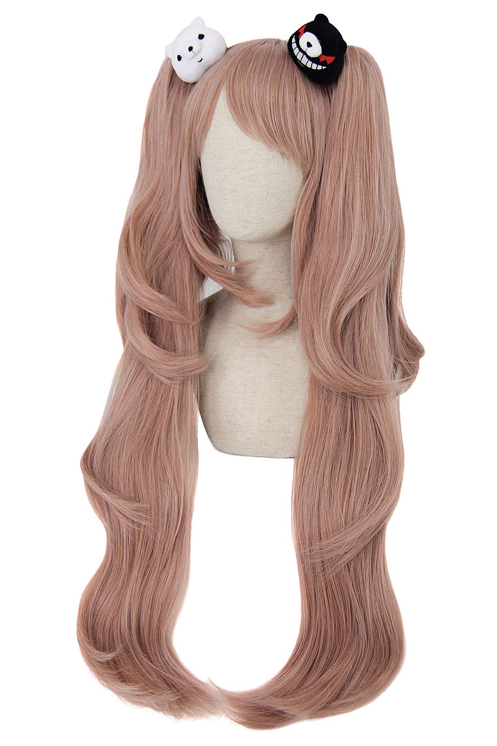 Perruque Rose Longue Junko Enoshima Cosplay - Synthétique - Par Healthtop - Neuve Avec étiquette