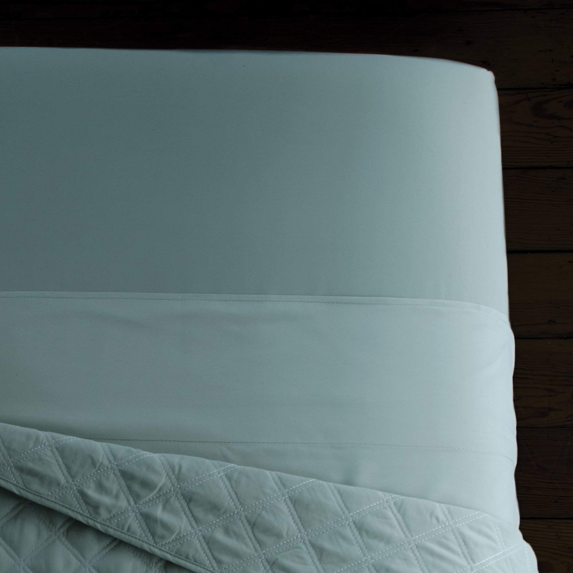 Sposh Microfiber XL Flat Sheet - Agate Blue