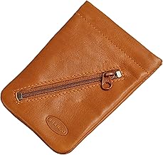 GoBago Branco Leder Schlüsseltasche Schlüsseletui Rindleder Schlüsselmappe Schlüssel Etui (Natur)